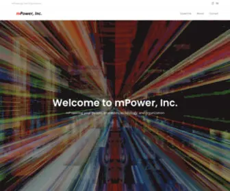 Mpower-INC.com(MPower, Inc) Screenshot