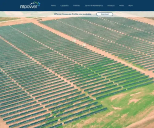 Mpower.com.au(Power Solutions) Screenshot