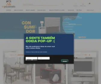 Mpozenato.com.br(Comprar Online Móveis para Casa e Escritório) Screenshot