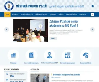 MPPlzen.cz(Městská policie Plzeň) Screenshot