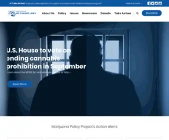 MPP.org(Marijuana Policy Project) Screenshot