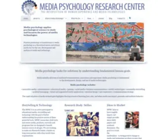 MPrcenter.org(Media psychology) Screenshot
