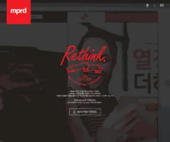 MPRD.co.kr(mprd) Screenshot