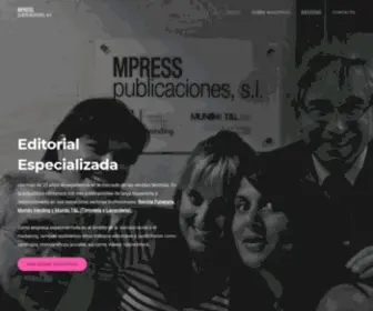 Mpresspublicaciones.com(Editorial especializada) Screenshot