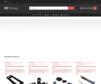 Mprime.io(3d print your projects with our help. bitfab) Screenshot