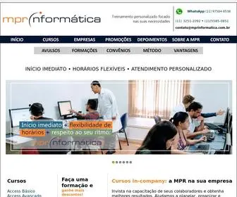 Mprinformatica.com.br(MPR Informática) Screenshot