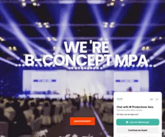 Mproductions.asia(Event Management Asia) Screenshot