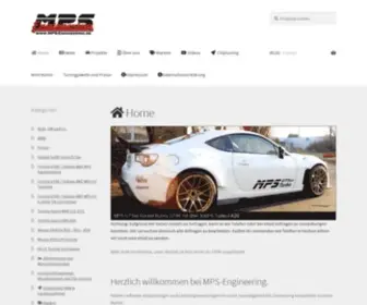 MPS-Engineering.de(High Performance Engineering) Screenshot