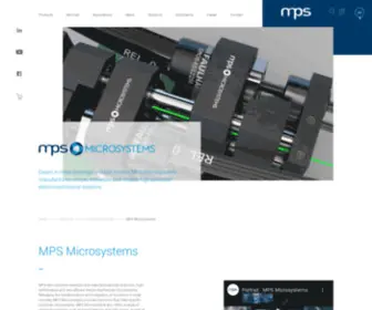 MPS-Microsystems.com(MPS Microsystems) Screenshot