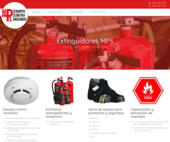 Mpsequiposcontraincendio.com(Extinguidores MPS) Screenshot