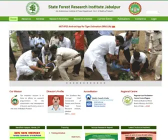 MPSfri.org(State Forest Research Institute Jabalpur) Screenshot