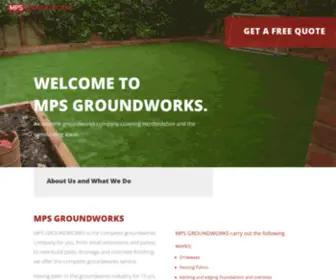 MPSgroundworks.co.uk(MPS Groundworks) Screenshot