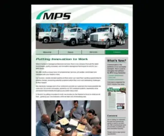 MPSGRP.com(MPS Group) Screenshot