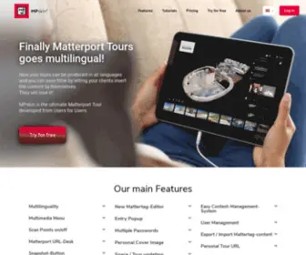 MPskin.com(The professional Matterport App) Screenshot