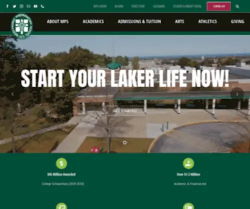 MPslakers.com(Mercyhurst Preparatory School) Screenshot