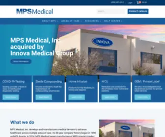 MPsmedical-INC.com(MPsmedical INC) Screenshot