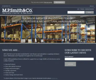 MPsmithandco.com(M.P.Smith and Co) Screenshot