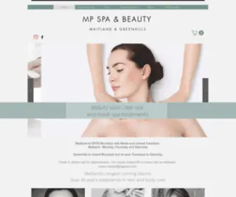 MPspabeauty.com.au(Medi Spa) Screenshot