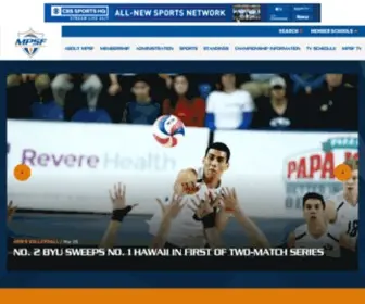 MPsports.org(Mountain Pacific Sports Federation) Screenshot