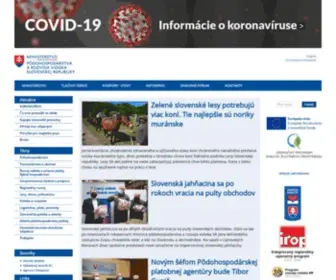 MPSR.sk(Ministerstvo poľnohospodárstva) Screenshot
