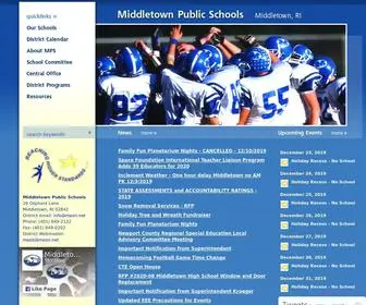 MPsri.net(Middletown Public Schools (RI)) Screenshot