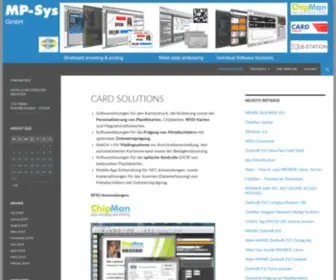 MPSYS.de(MP-Sys GmbHViersen Germany) Screenshot