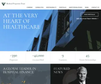 MPT.com(At the Very Heart of Healthcare) Screenshot