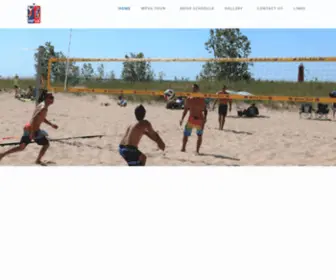Mpva.com(Midwest Professional Volleyball Association) Screenshot