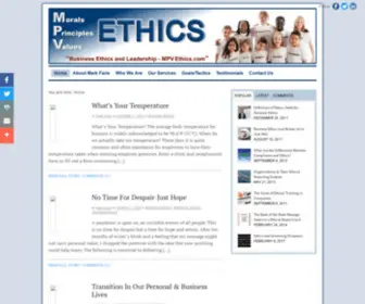 Mpvethics.com(MVP Ethics) Screenshot