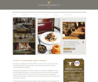 MPWsteakandalehouse.org(London Steakhouse Company) Screenshot