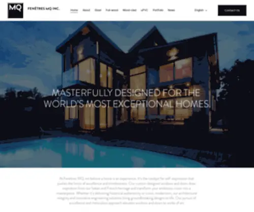 MQ.ca(Custom-sized windows and top-quality doors) Screenshot