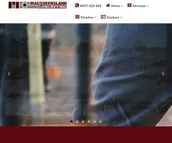 MQC.com.au(Concrete Contractor) Screenshot