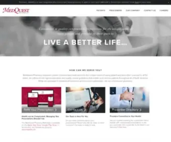 MQRX.com(MedQuest Pharmacy) Screenshot