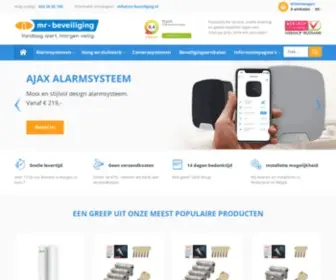 MR-Alarmsystemen.nl(De website voor de veiligheid van uw woning of kantoor) Screenshot