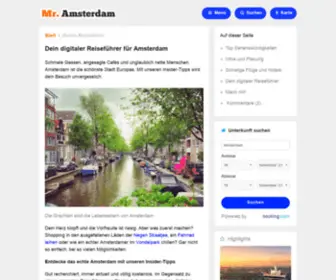 MR-Amsterdam.de(Amsterdam reiseführer) Screenshot