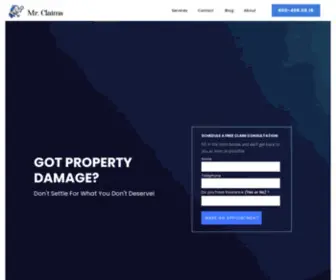 MR-Claims.com(GOT PROPERTY DAMAGE) Screenshot