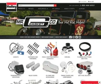 MR-Gasket.com(The Official Home of the Legendary Automotive Engine Sealing and Accessories Manufacturer) Screenshot