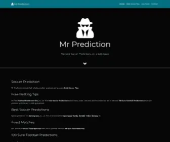 MR-Prediction.com Screenshot