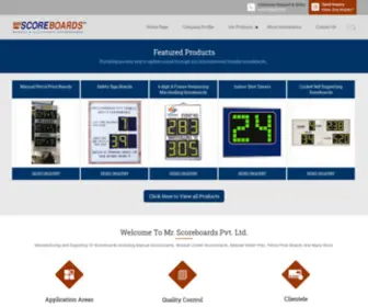 MR-Scoreboards.com(MR. SCOREBOARDS PTY. LTD) Screenshot
