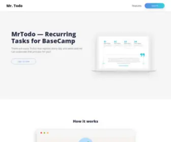 MR-Todo.com(Mr.ToDo) Screenshot