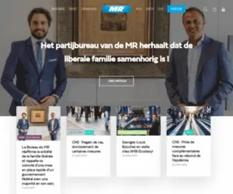 MR.be(Accueil) Screenshot