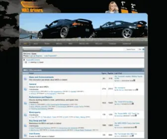 MR2.ie(Toyota MR2 forum with pictures and videos. Categories) Screenshot