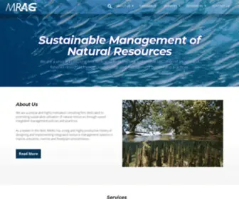 Mrag.co.uk(Sustainable Management of Natural Resources) Screenshot