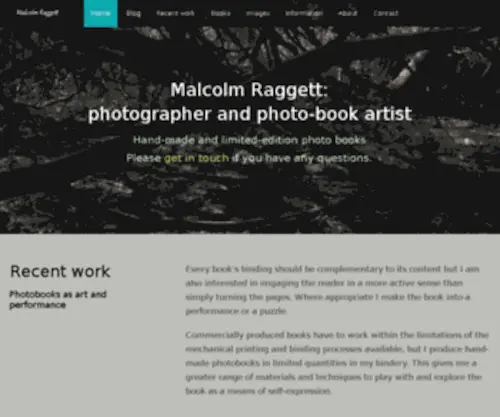 Mraggett.co.uk(Malcolm Raggett) Screenshot