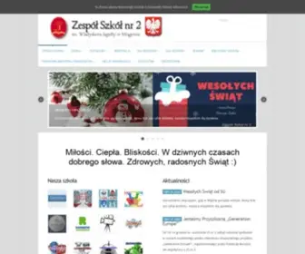 Mragowo.edu.pl(Zespół Szkół nr 2 w Mrągowie) Screenshot