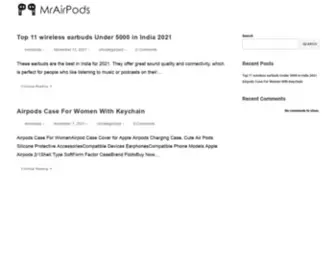 Mrairpods.com(My Blog) Screenshot