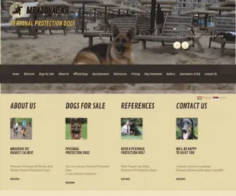 Mrazovack9.com(Buy Protection Dog) Screenshot