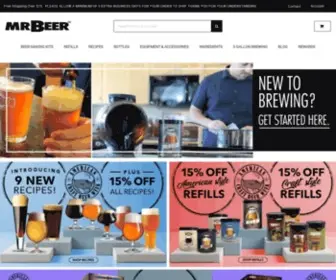 Mrbeer.com(Beer Making Kits) Screenshot