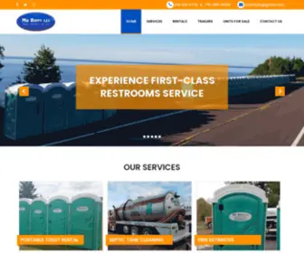 Mrbiffy.com(Septic tank & Portable toilet services) Screenshot