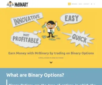 Mrbinary.co.uk(Earn money with MrBinary) Screenshot